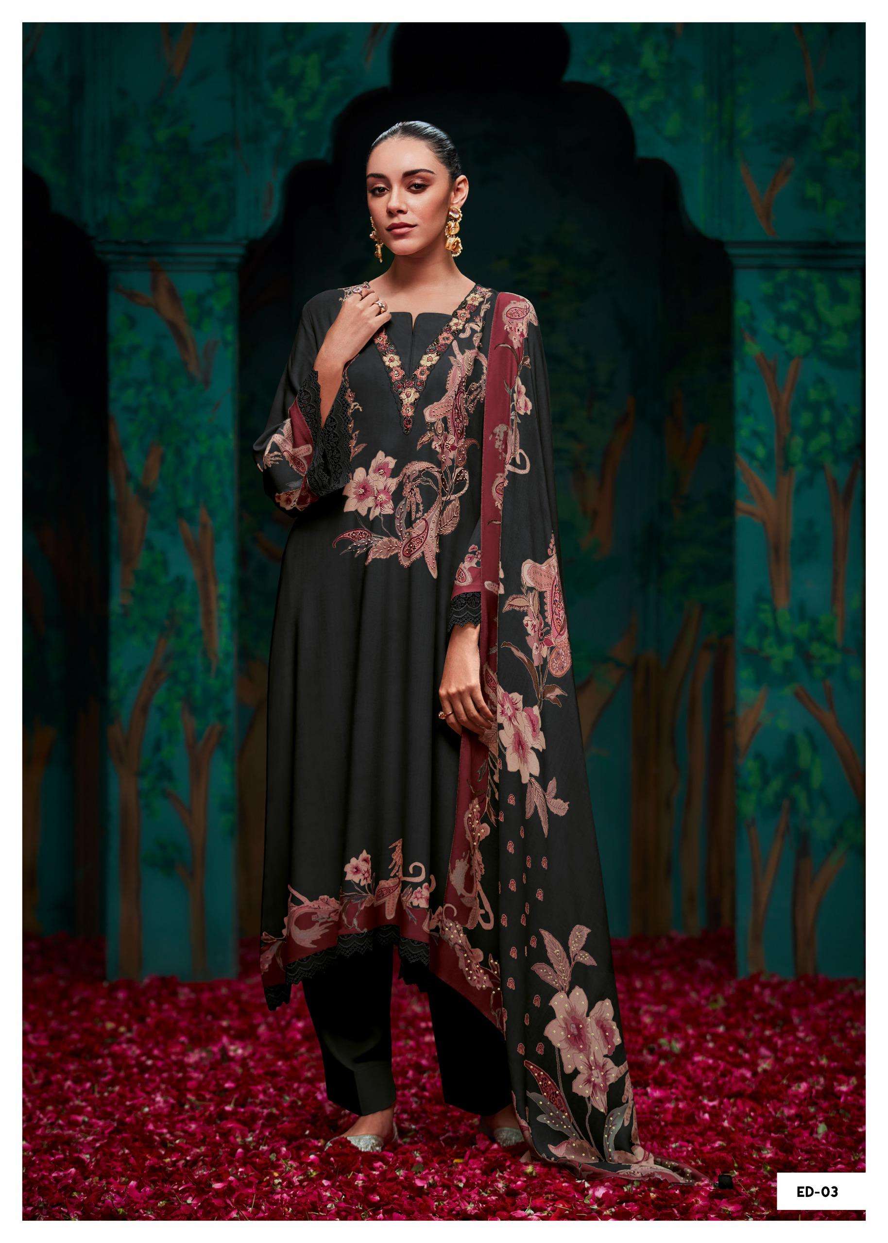 My Fashion Road Varsha Eden Vol 5 Exclusive Pashmina Salwar Suit | ED – 03 My Fashion Road Varsha Eden Vol 5 Exclusive Pashmina Salwar Suit | ED – 03