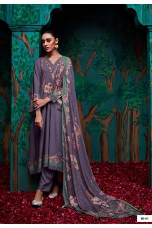 My Fashion Road Varsha Eden Vol 5 Exclusive Pashmina Salwar Suit | ED – 01