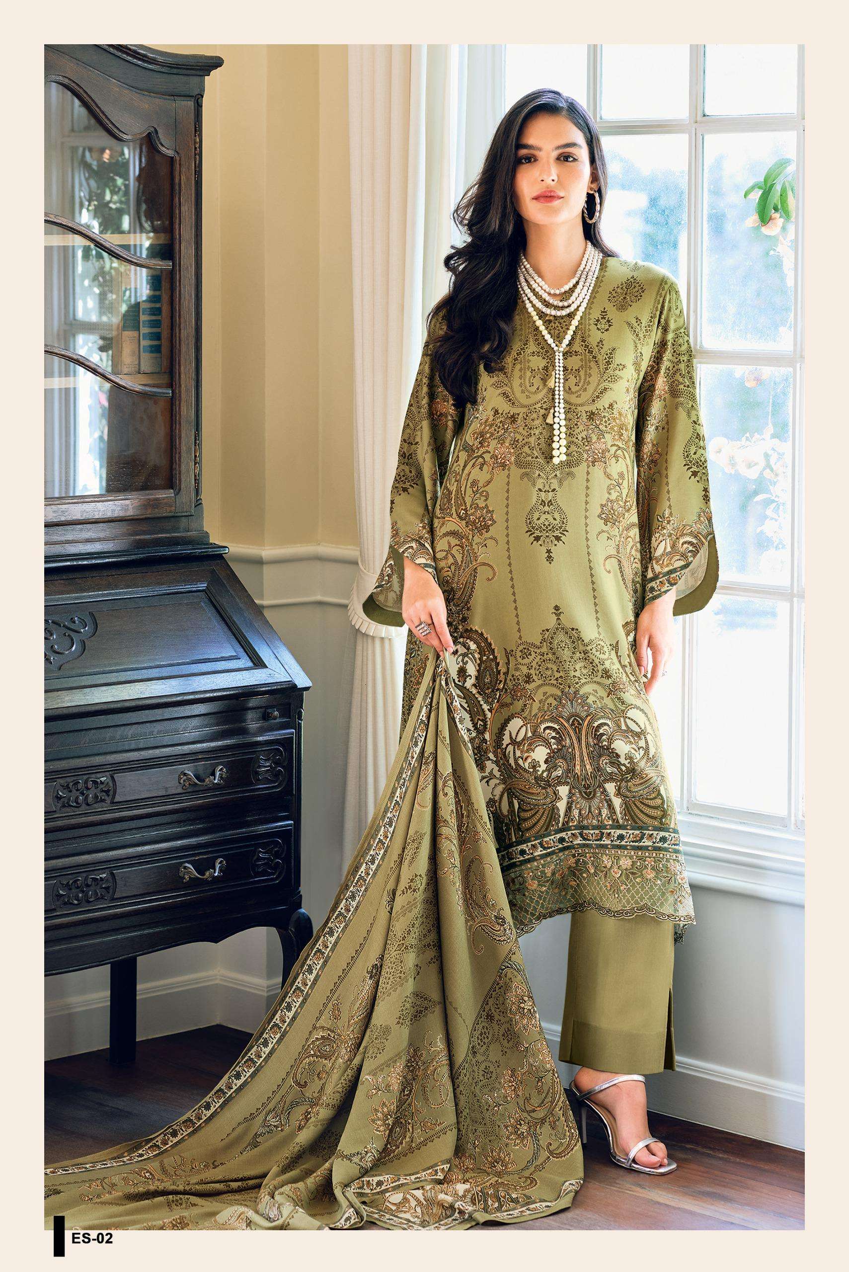 My Fashion Road Varsha Elissa Winter Collection Exclusive Pashmina Suit | ES – 02 My Fashion Road Varsha Elissa Winter Collection Exclusive Pashmina Suit | ES – 02