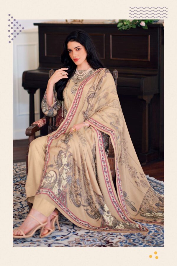 My Fashion Road Varsha Elissa Winter Collection Exclusive Pashmina Suit | ES – 03