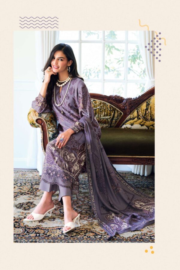 My Fashion Road Varsha Elissa Winter Collection Exclusive Pashmina Suit | ES – 04