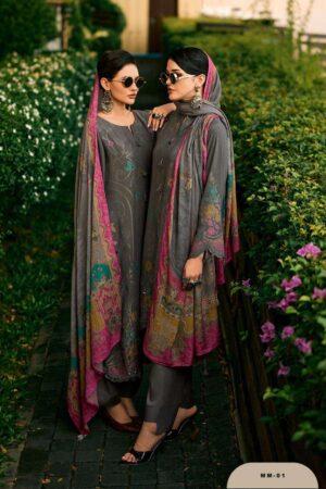 My Fashion Road Varsha Himosa Exclusive Fancy Pashmina Suit | MM – 01