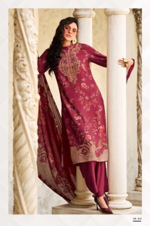 My Fashion Road Varsha Irha Digital Printed Fancy Pashmina Salwar Suit | IR – 05