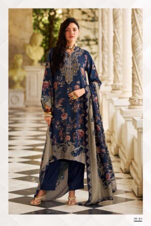 My Fashion Road Varsha Irha Digital Printed Fancy Pashmina Salwar Suit | IR – 01