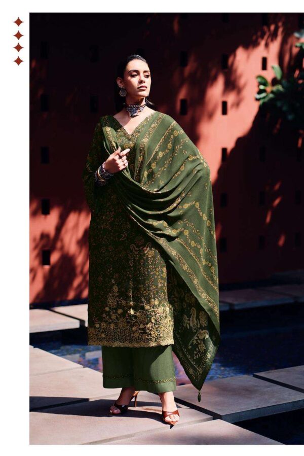 My Fashion Road Varsha Izel Fancy Viscose Pashmina Winter Suit | IZ – 03