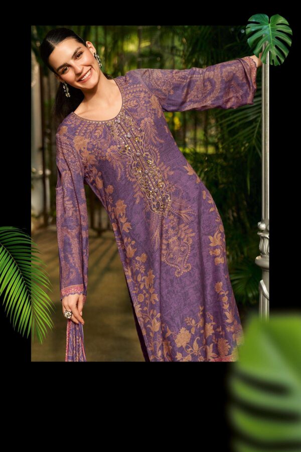 My Fashion Road Varsha Kalakaari Winter Collection Pashmina Suit | KK – 05
