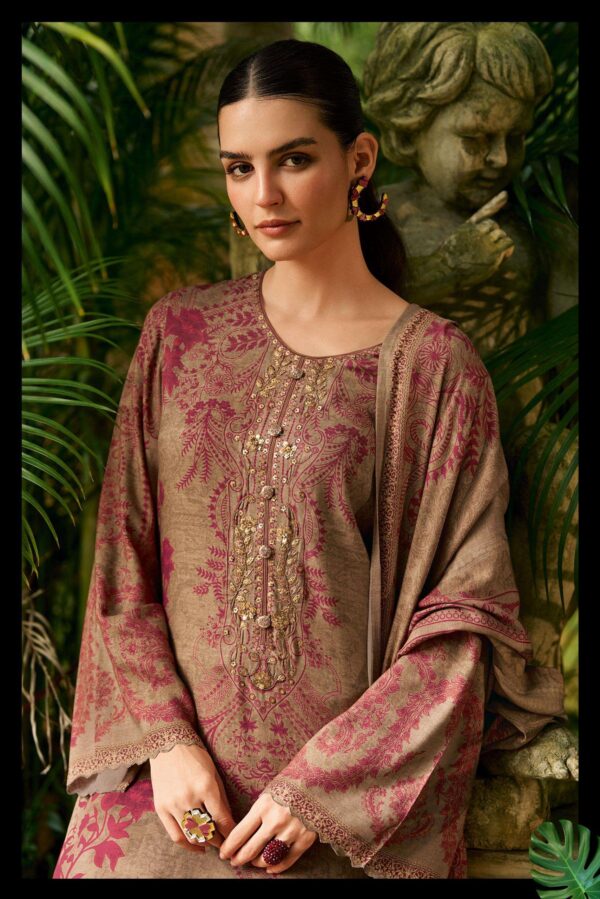 My Fashion Road Varsha Kalakaari Winter Collection Pashmina Suit | KK – 01