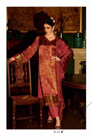My Fashion Road Varsha Nooraya Fancy Silk Latest Designs Suit | NY – 04