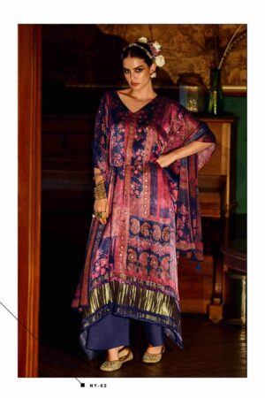 My Fashion Road Varsha Nooraya Fancy Silk Latest Designs Suit | NY – 02