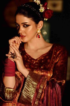 My Fashion Road Varsha Nooraya Fancy Silk Latest Designs Suit | NY – 04