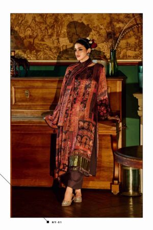 My Fashion Road Varsha Nooraya Fancy Silk Latest Designs Suit | NY – 01