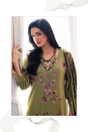 My Fashion Road Varsha Orion Fancy Winter Wear Pashmina Suit | ON – 01