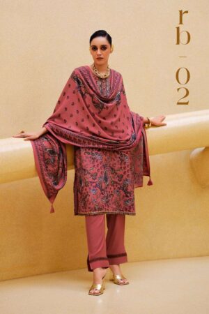 My Fashion Road Varsha Rabane Exclusive Pashmina Winter Suit | RB – 02