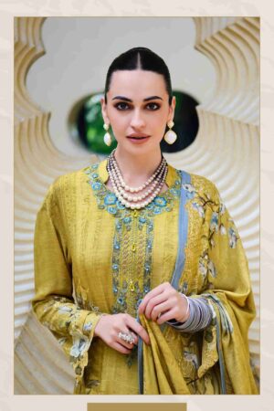 My Fashion Road Varsha Two Of A Kind Vol 6 Exclusive Pashmina Ladies Suit | TK – 01