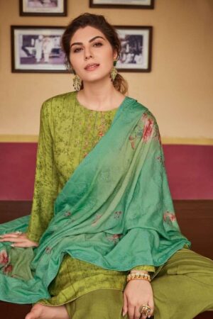 My Fashion Road Varsha Ehrum Aricia Winter Collection Excluisve Pashmina Suit | AC – 16