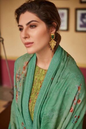 My Fashion Road Varsha Ehrum Aricia Winter Collection Excluisve Pashmina Suit | AC – 16