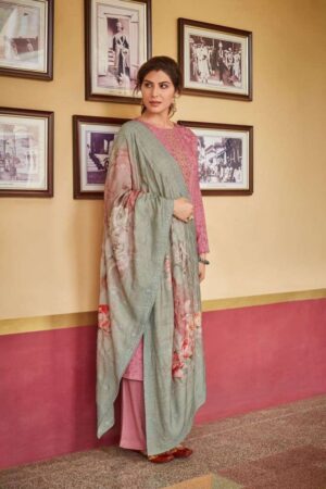 My Fashion Road Varsha Ehrum Aricia Winter Collection Excluisve Pashmina Suit | AC – 15
