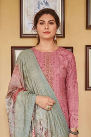 My Fashion Road Varsha Ehrum Aricia Winter Collection Excluisve Pashmina Suit | AC – 15