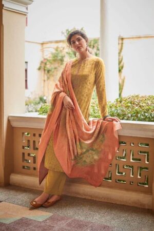 My Fashion Road Varsha Ehrum Aricia Winter Collection Excluisve Pashmina Suit | AC – 14
