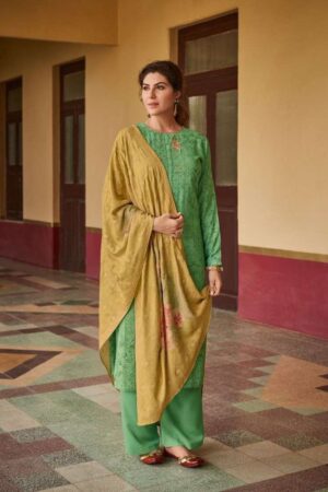 My Fashion Road Varsha Ehrum Aricia Winter Collection Excluisve Pashmina Suit | AC – 11