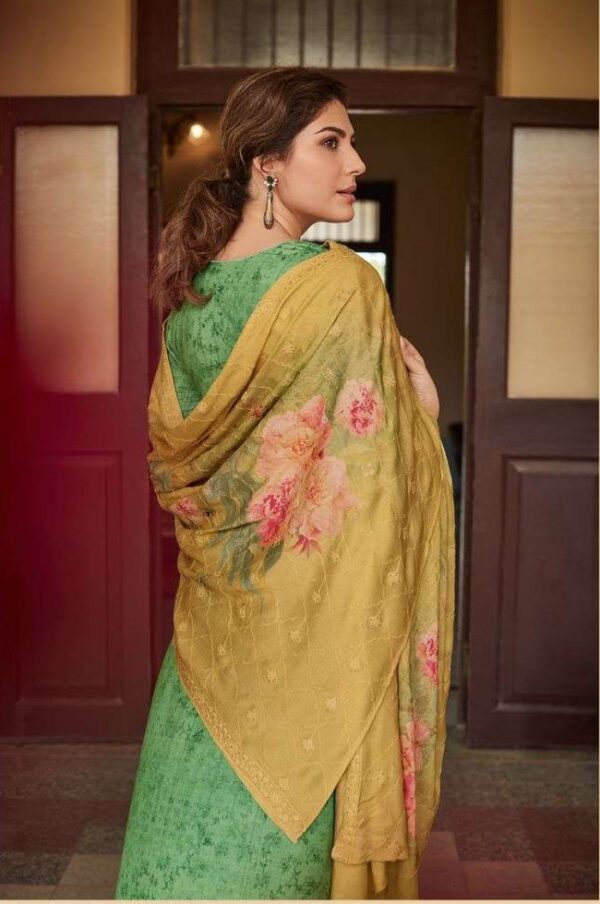My Fashion Road Varsha Ehrum Aricia Winter Collection Excluisve Pashmina Suit | AC – 11