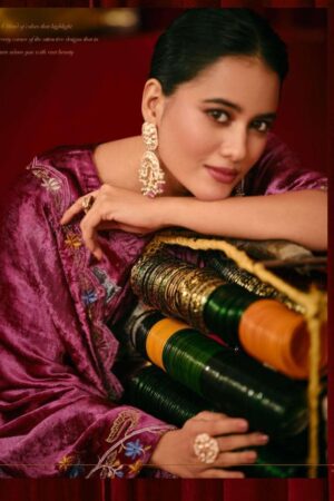 My Fashion Road Jay Vijay Saugat Velvet Partywear Style Velvet Designer Suit | 10601