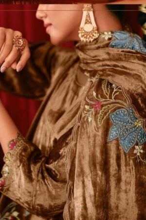 My Fashion Road Jay Vijay Saugat Velvet Partywear Style Velvet Designer Suit | 10604