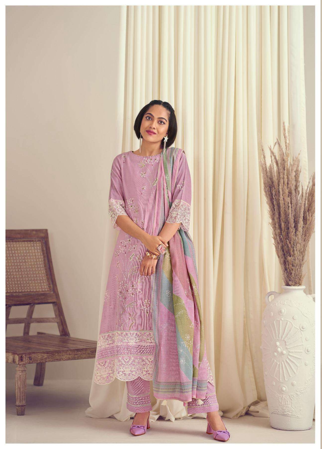 My Fashion Road Jay Vijay Bliss Block Print Cotton Salwar Kameez | 9371 My Fashion Road Jay Vijay Bliss Block Print Cotton Salwar Kameez | 9371