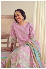 My Fashion Road Jay Vijay Bliss Block Print Cotton Salwar Kameez | 9371