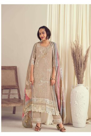 My Fashion Road Jay Vijay Bliss Block Print Cotton Salwar Kameez | 9373