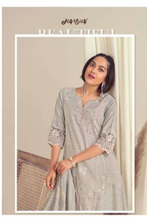 My Fashion Road Jay Vijay Bliss Block Print Cotton Salwar Kameez | 9374