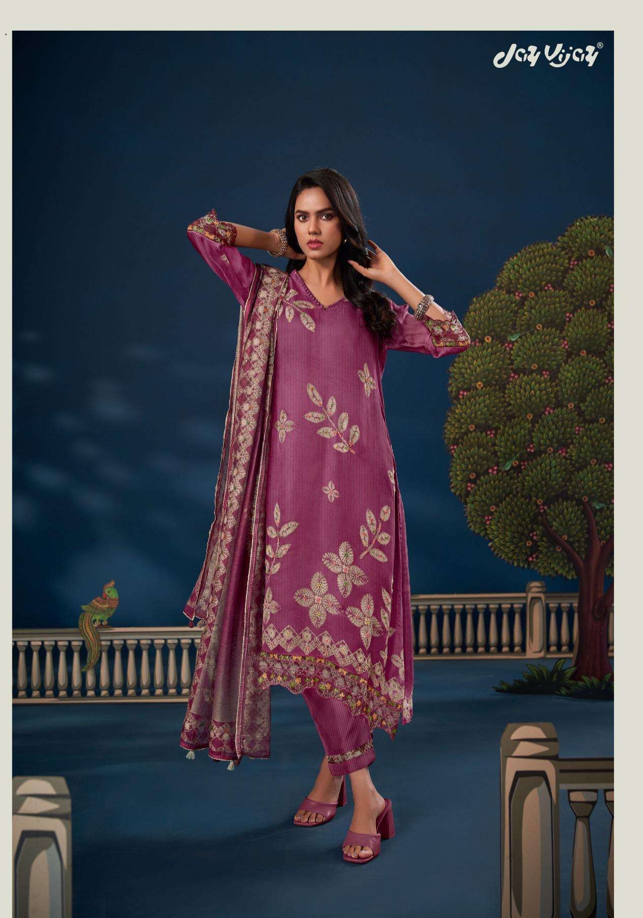 My Fashion Road Jay Vijay Noorbagh Fancy Winter Collection Ladies Suit | 10396 My Fashion Road Jay Vijay Noorbagh Fancy Winter Collection Ladies Suit | 10396