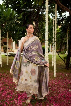 My Fashion Road Jay Vijay Hits Of Gul Mohr Exclusive Jacquard Design Suit | 9525