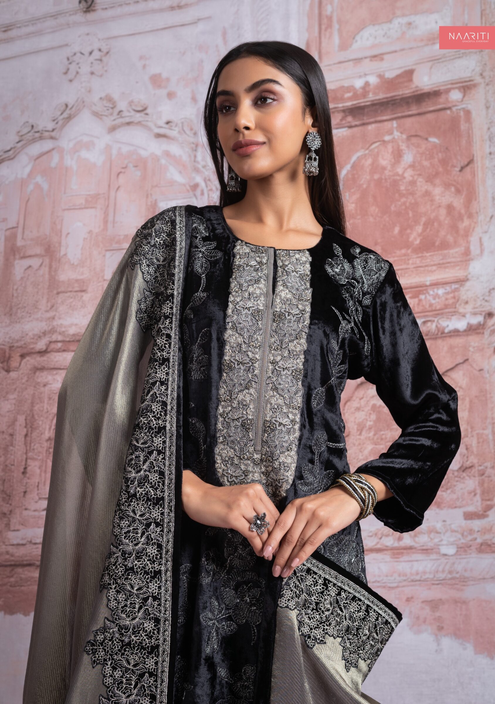 My Fashion Road Naariti Velvet Winter Unstitched Collection Ladies Suit – G My Fashion Road Naariti Velvet Winter Unstitched Collection Ladies Suit – G