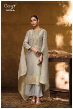 My Fashion Road Ganga Fashion Catalin Partywear Style Pyure Bermberg Silk Latest Suits | S4024 – A