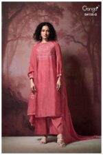 My Fashion Road Ganga Fashion Deyana Designer Russian Silk Latest Suit | S4198 – B