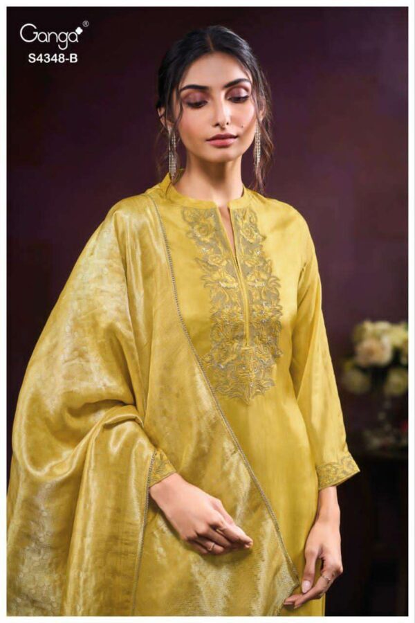 My Fashion Road Ganga Fashion Malira Premium Designs Ladies Suit | S4348 – B