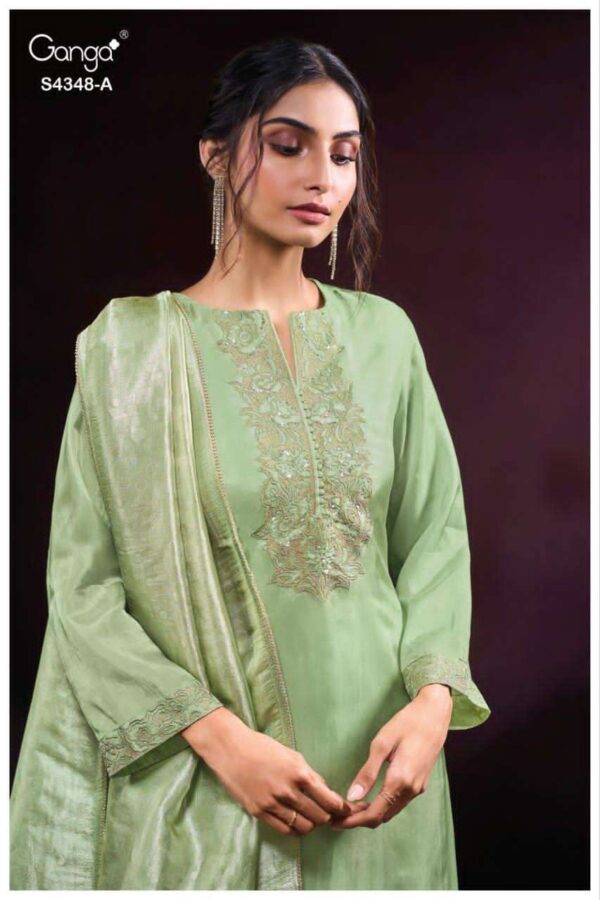 My Fashion Road Ganga Fashion Malira Premium Designs Ladies Suit | S4348 – A
