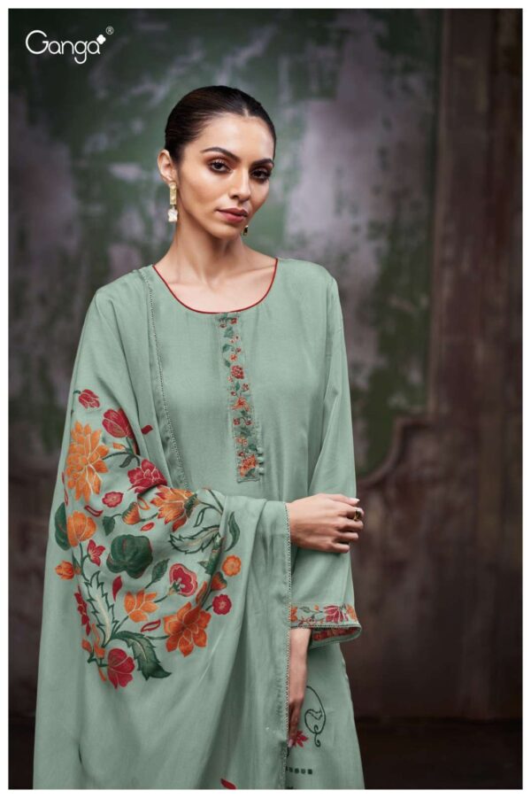 My Fashion Road Ganga Fashion Preshe Premium Designs Ladies Salwar Suit | S3850 – B