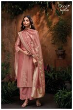 My Fashion Road Ganga Fashion Seren Pure Bemberg Silk Designer Suit | S4163 – C