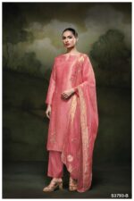 My Fashion Road Ganga Fashion Sunaa Designer Jacquard Style Suit | S3793 – B