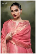 My Fashion Road Ganga Fashion Sunaa Designer Jacquard Style Suit | S3793 – B