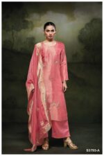My Fashion Road Ganga Fashion Sunaa Designer Jacquard Style Suit | S3793 – A