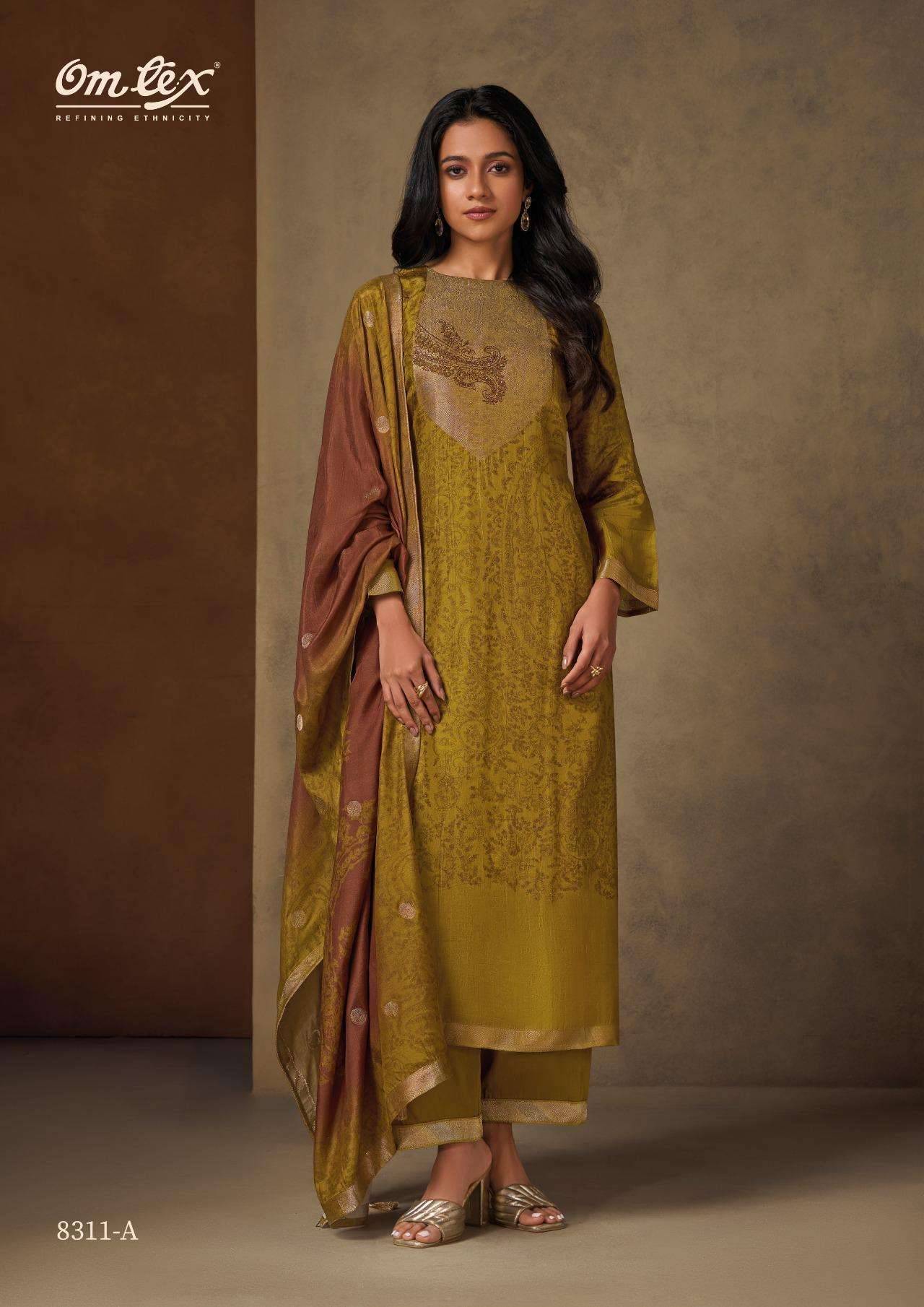 My Fashion Road Omtex Amelia Silk Jacquard Exclusive Salwar Kameez | S8311 – A My Fashion Road Omtex Amelia Silk Jacquard Exclusive Salwar Kameez | S8311 – A