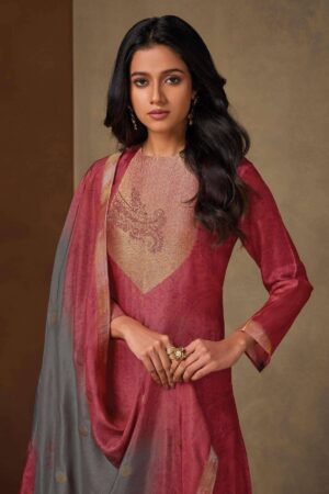 My Fashion Road Omtex Amelia Silk Jacquard Exclusive Salwar Kameez | S8311 – B