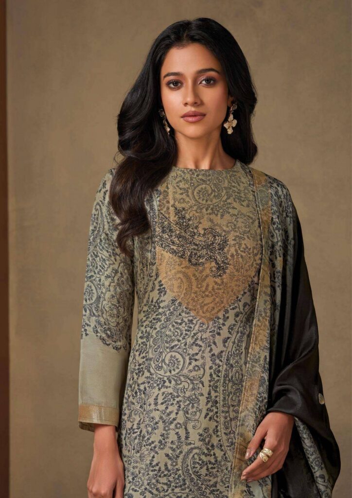 My Fashion Road Omtex Amelia Silk Jacquard Exclusive Salwar Kameez | S8311 – C