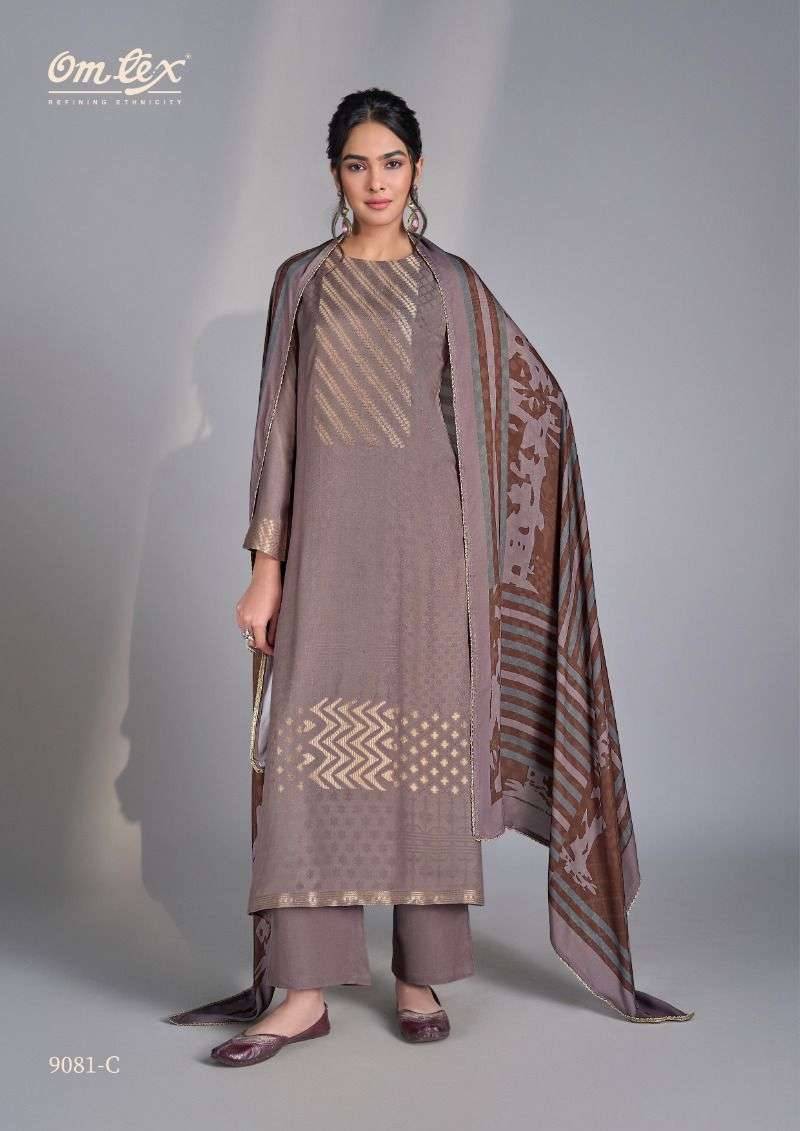 My Fashion Road Omtex Nilar Winter Wear Pure Pashmina Jacquard Suit | 9081 – C My Fashion Road Omtex Nilar Winter Wear Pure Pashmina Jacquard Suit | 9081 – C