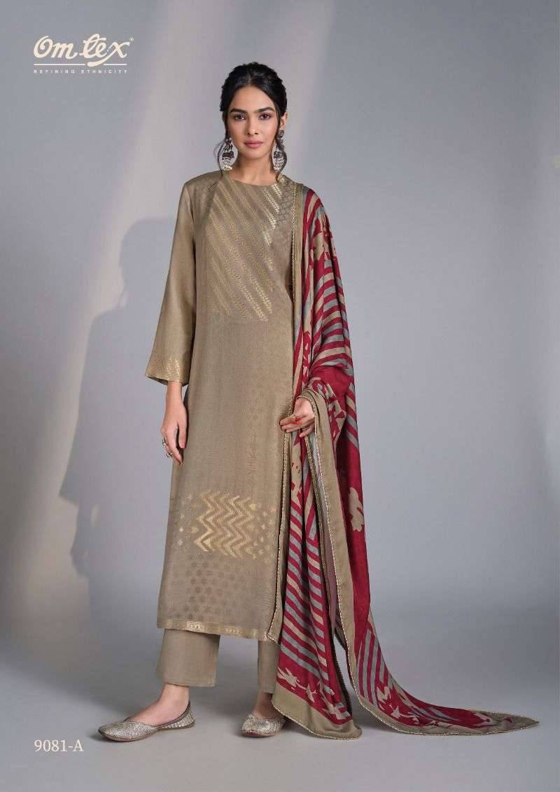 My Fashion Road Omtex Nilar Winter Wear Pure Pashmina Jacquard Suit | 9081 – A My Fashion Road Omtex Nilar Winter Wear Pure Pashmina Jacquard Suit | 9081 – A
