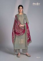 My Fashion Road Omtex Nilar Winter Wear Pure Pashmina Jacquard Suit | 9081 – D