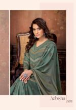 My Fashion Road Sahiba Aabisha Winter Collection Pure Pashmina Suit – 5018